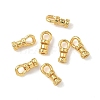 Brass Cord Ends KK-P342-05G-1