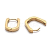304 Stainless Steel Huggie Hoop Earrings STAS-J033-11B-G-3