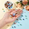 170Pcs Round Imitation Gemstone Acrylic Beads OACR-YW0002-16-4