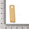 304 Stainless Steel Pendants STAS-F318-09B-G-3