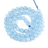 Natural Quartz Beads Strands G-T144-6mm-10A-2