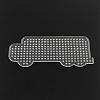 Lorry/Truck ABC Plastic Pegboards used for 5x5mm DIY Fuse Beads DIY-Q009-48-2