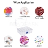 24pcs Column PP Plastic Stroage Bottles CON-WH0080-29-5
