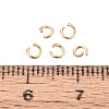 304 Stainless Steel Open Jump Rings STAS-Q113-3x0.6mm-G-01-3