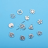 12Pcs 12 Style 304 Stainless Steel Charms STAS-SZ0001-48-2