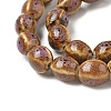 Handmade Porcelain Beads Strands PORC-B002-14-3