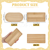 24Pcs 2 Styles Bamboo Cup Mats AJEW-WA0004-49-2