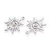 304 Stainless Steel Pendants STAS-T065-07P-2