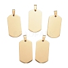 304 Stainless Steel Big Pendants LS-STAS-I140-19F-G-3