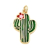 Alloy Enamel Pendants AL-CBAC8B4-02B-G-1