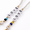 Glass Seed Beads Eyeglasses Chains AJEW-EH00311-3