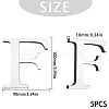 Acrylic Mirror Wall Stickers Decal DIY-CN0001-13A-F-2