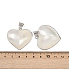 Natural Shell Pendants SSHEL-B003-01P-02-3