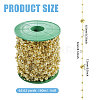 Plastic Imitation Pearl Beaded Chains KY-WH0051-25B-2