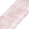 Natural Rose Quartz Beads Strands G-Q608-10O-2