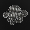 Octopus ABC Plastic Pegboards used for 5x5mm DIY Fuse Beads X-DIY-Q009-39-2