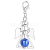 Alloy Angel Pendant Decorations KEYC-PW0009-04F-1