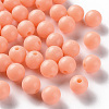 Opaque Acrylic Beads X-MACR-S370-C8mm-A33-1