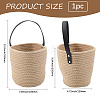 Woven Cotton Storage Baskets AJEW-WH20054-010B-3