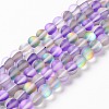 Synthetic Moonstone Beads Strands G-E573-01B-21-2