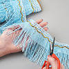 Polyester Tassel Fringe Trimming OCOR-TAC0008-21G-6