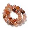 Natural Agate Beads Strands G-G175-A02-01-3