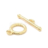 Brass Toggle Clasps KK-G416-26G-2