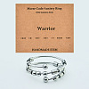 304 Stainless Steel Rotating Cuff Rings FS-WG14209-07-1
