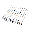 Natural & Synthetic Gemstone Cone Dowsing Pendulums G-Z023-01-1