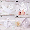 Hollow Wedding Candy Box Gift Paper Boxes CON-PH0001-26-5