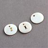 Freshwater Shell Pendants SSHEL-S249-I-2