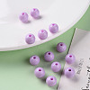 Opaque Acrylic Beads MACR-S370-C10mm-A03-6