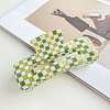 Checkered Cellulose Acetate Large Claw Hair Clips PW23031781389-1