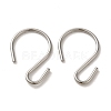 304 Stainless Steel S-Hook Clasp STAS-C085-03H-P-1