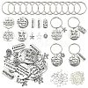 DIY Inspirational Words Keychain Making Kit DIY-FS0005-26-1