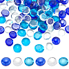 90Pcs 3 Colors Glass Cabochons GLAA-SC0002-07-1