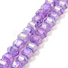 Imitation Jade Glass Beads Strands GLAA-P058-03A-06-1