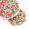 6/0 Opaque Colours Glass Seed Beads SEED-N007-18B-1