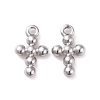 Non-Tarnish 304 Stainless Steel Charms STAS-D185-01P-2