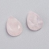 Natural Rose Quartz Cabochons G-L514-031B-2