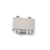 2-Strands Brass Magnetic Clasps KK-CBA9C94-01A-P-1