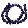 Natural Gemstone Amethyst Round Beads X-Z0SYS013-2