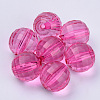 Transparent Acrylic Beads TACR-Q254-8mm-V08-1