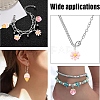 10Pcs 10 Styles Resin Pendants RESI-YW0003-31-6
