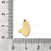 304 Stainless Steel Enamel Charms STAS-I335-03G-03-3