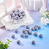 50Pcs Food Grade Eco-Friendly Silicone Beads SIL-TA0002-89B-5