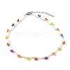 Creative Glass Seed Beads Beaded Necklaces NJEW-JN03459-02-1