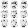 10Pcs Alloy Bag Tuck Lock Clasps FIND-YW0010-92P-1
