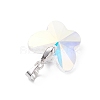 AB Color Plated Glass Pendants PALLOY-JF04594-02-5