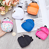 6Pcs 6 Colors Casual Mini Cloth Doll Backpack AJEW-GF0008-36B-3